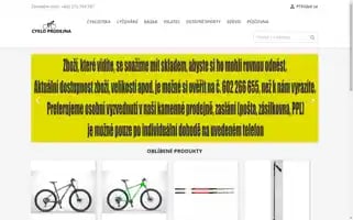 Cykloprodejna.com Screenshot 2024-05-09 08:07:32