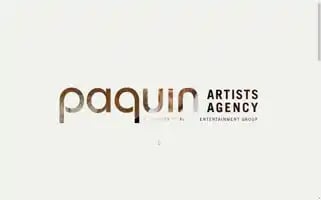 Paquinartistsagency.com Screenshot 2024-06-30 16:56:27