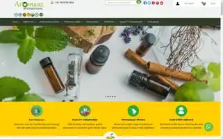 Aromaazinternational.com Screenshot 2024-05-08 14:15:34