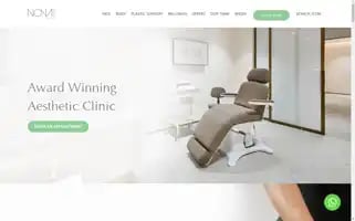 Thenovaclinic.com Screenshot 2024-06-30 17:37:09