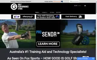 Golfperformancestore.com.au Screenshot 2024-06-28 23:17:34