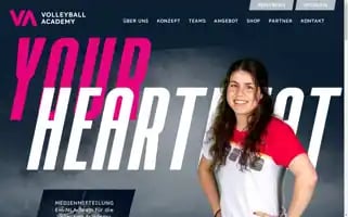 Volleyballacademy.ch Screenshot 2024-07-03 13:16:01