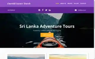 Emeraldluxurytravels.info Screenshot 2024-04-15 14:13:59