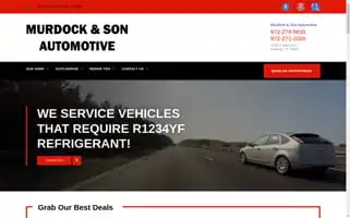 Murdockandsonautomotive.com Screenshot 2024-05-16 08:37:42