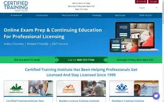Certifiedtraininginstitute.com Screenshot 2024-07-04 13:21:55