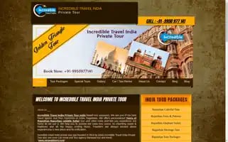 Incredibletravelindiaprivatetour.com Screenshot 2024-04-24 03:22:48