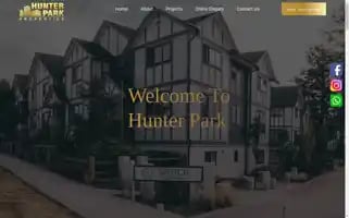 Hunterparkproperties.com Screenshot 2024-06-27 07:39:27