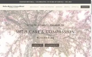 Mitchellfuneral.com Screenshot 2024-06-13 02:45:43