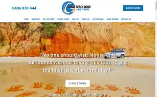 Greatbeachdrive4wdtours.com Screenshot 2024-04-17 07:46:21
