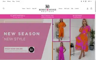Kokoroseboutique.com Screenshot 2024-05-05 09:33:58