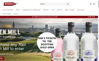 Threshers.co.uk Screenshot 2024-07-03 07:04:23