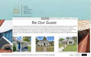 Lostpinesvacationrentalservices.com Screenshot 2024-04-14 09:00:51