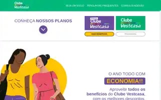 Clubevestcasa.com.br Screenshot 2024-07-09 17:45:37