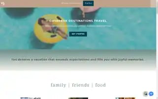 Daybreakdestinationstravel.com Screenshot 2024-04-22 10:30:16