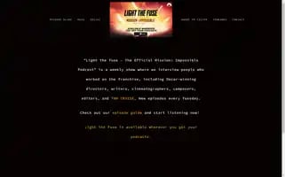 Lightthefusepodcast.com Screenshot 2024-07-05 13:54:23