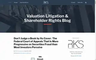 Appraisalrightslitigation.com Screenshot 2024-05-08 13:46:13