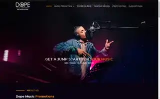 Dopemusicpromotions.com Screenshot 2024-05-09 11:19:48