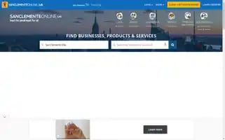 Sanclementeonline.us Screenshot 2024-07-07 05:42:13