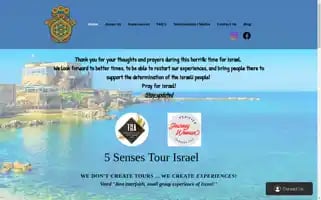 5sensestourisrael.com Screenshot 2024-04-14 10:48:15