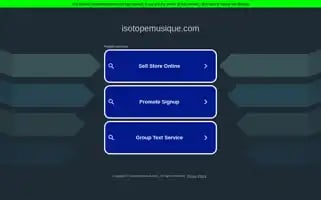 Isotopemusique.com Screenshot 2024-05-24 09:34:37