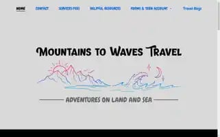 Mountainstowavestravel.com Screenshot 2024-04-25 17:47:19