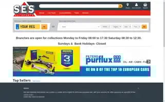 Sesautoparts.co.uk Screenshot 2024-07-05 07:06:49