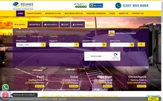 Reliancetravels.co.uk Screenshot 2024-04-16 07:22:04