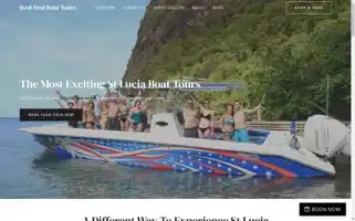 Therealdealboattours.com Screenshot 2024-04-18 17:36:30