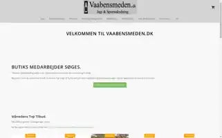 Vaabensmeden.dk Screenshot 2024-07-02 10:13:51