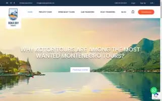 Privatetourskotor.com Screenshot 2024-04-16 16:43:27