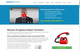 Appliancerepaircharleston.net Screenshot 2024-05-15 12:02:29