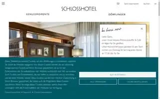 Schlosshotel.cc Screenshot 2024-04-16 09:59:29