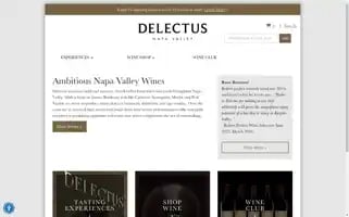 Delectuswinery.com Screenshot 2024-05-15 19:39:15