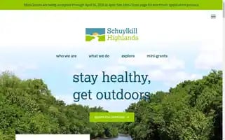Schuylkillhighlands.org Screenshot 2024-06-16 05:15:53