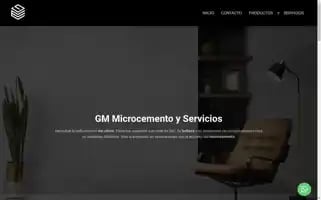 Gm-microcementoyservicios.com Screenshot 2024-05-28 21:06:38