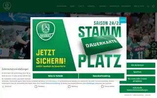 Scdhfk-handball.de Screenshot 2024-07-02 20:31:14
