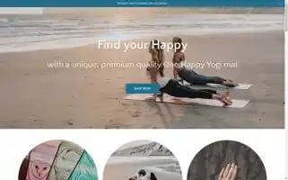 Onehappyyogi.com Screenshot 2024-05-05 09:46:16