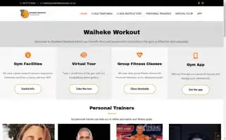 Waihekeworkout.co.nz Screenshot 2024-06-27 20:52:50