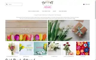 Michaeltheflorist.com Screenshot 2024-05-20 11:36:49