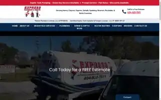 Expressplumbingandseptic.com Screenshot 2024-05-15 21:42:20