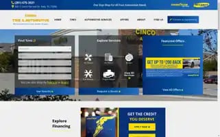 Cincotireandauto.com Screenshot 2024-05-09 02:47:49