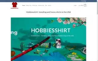 Hobbiesshirt.com Screenshot 2024-07-01 22:22:23