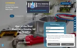 Bandbplumbingomaha.com Screenshot 2024-05-08 16:43:25