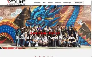 Redlinegrouptravel.com Screenshot 2024-04-17 16:34:13