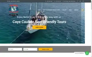 Cayecaulkerreeffriendlytours.com Screenshot 2024-04-18 14:40:30