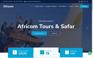 Africom-tour-safari.com Screenshot 2024-04-25 08:51:30