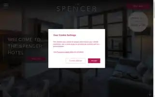 Thespencerhotel.com Screenshot 2024-04-18 07:32:51