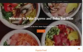 Pokeexpresssouthhill.com Screenshot 2024-06-13 18:27:02