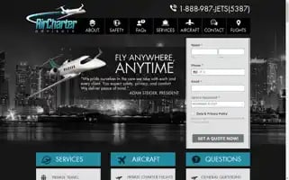 Privatejetsnashville.com Screenshot 2024-05-16 13:46:48