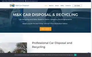 Mandkcardisposal.co.uk Screenshot 2024-05-12 20:26:25
